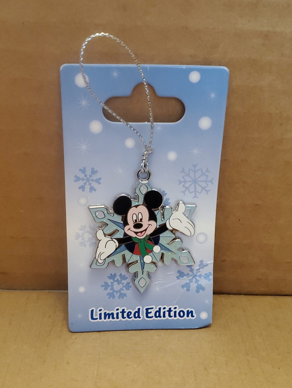Disney Mickey Mouse Snowflake Ornament
